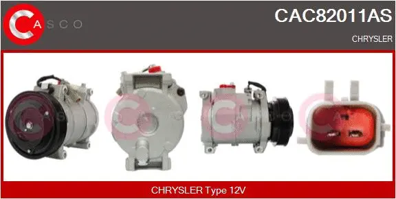 Compressor, air conditioning (CAC82011AS)