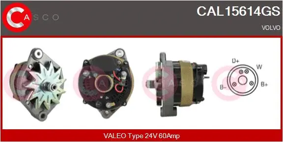 Alternator (CAL15614GS)