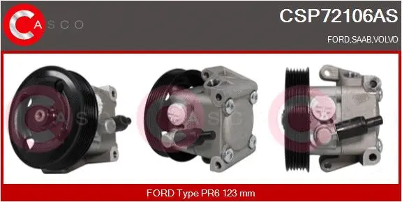 Hydraulic Pump, steering (CSP72106AS)
