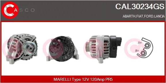 Alternator (CAL30234GS)