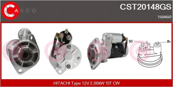 Starter (CST20148GS)