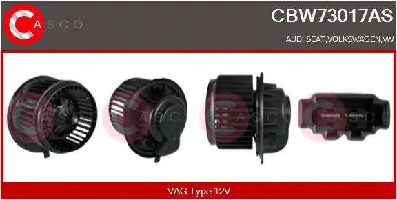 Interior Blower (CBW73017AS)