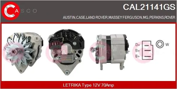 Alternator (CAL21141GS)