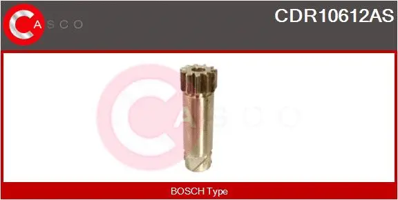 Pinion, starter (CDR10612AS)