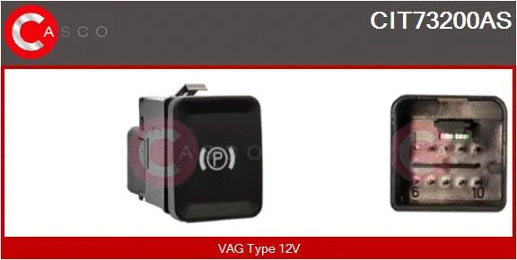 Switch, park brake actuation (CIT73200AS)