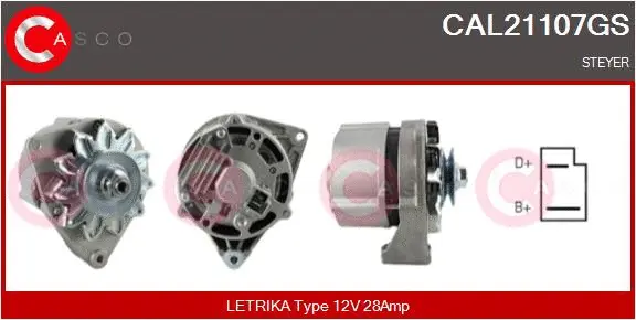 Alternator (CAL21107GS)