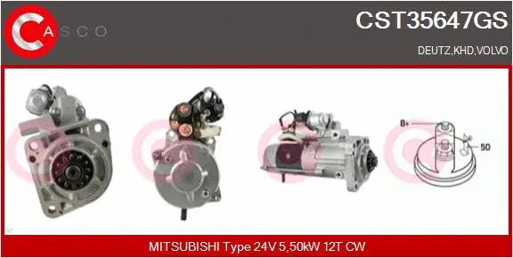Starter (CST35647GS)