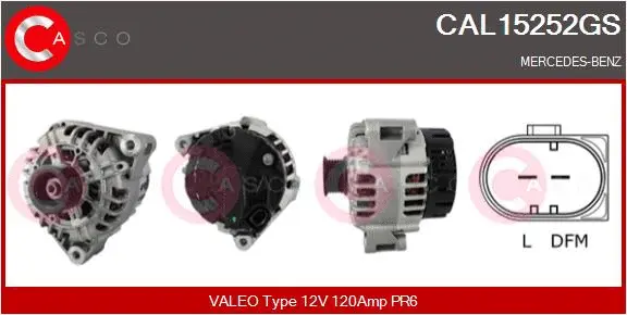 Alternator (CAL15252GS)