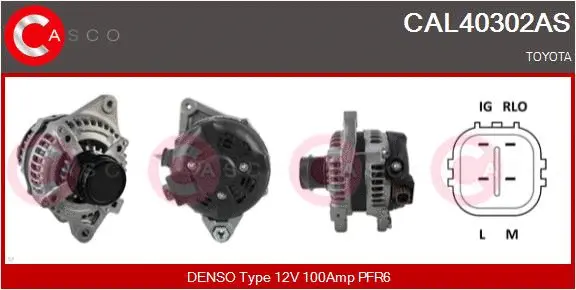 Alternator (CAL40302AS)