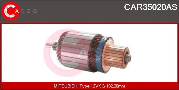 Armature, starter (CAR35020AS)