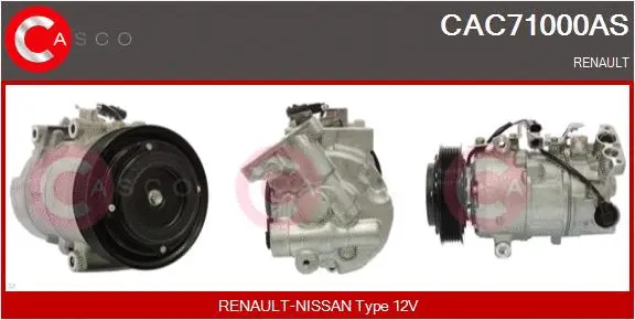 Compressor, air conditioning (CAC71000AS)