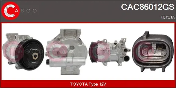 Compressor, air conditioning (CAC86012GS)