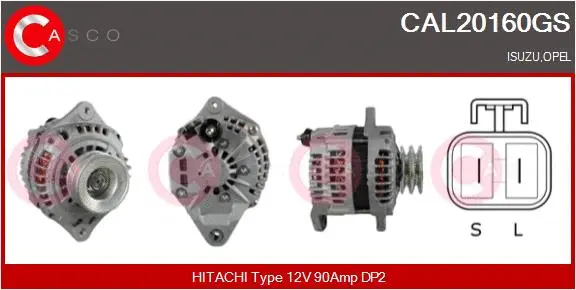 Alternator (CAL20160GS)