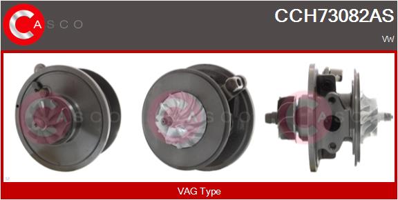 Core assembly, turbocharger (CCH73082AS)