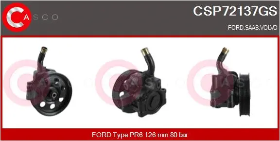 Hydraulic Pump, steering (CSP72137GS)