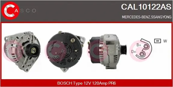 Alternator (CAL10122AS)