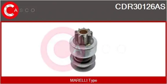 Pinion, starter (CDR30126AS)