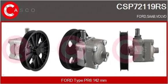 Hydraulic Pump, steering (CSP72119RS)