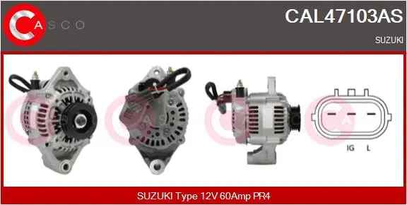Alternator (CAL47103AS)