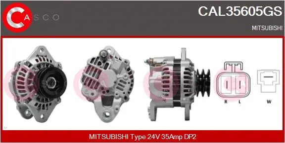 Alternator (CAL35605GS)