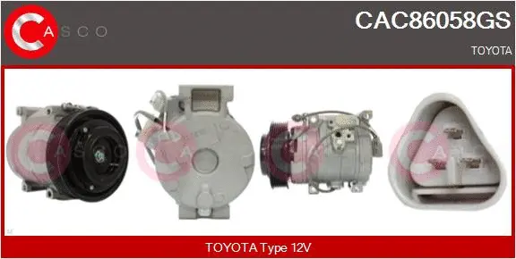 Compressor, air conditioning (CAC86058GS)