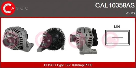Alternator (CAL10358AS)