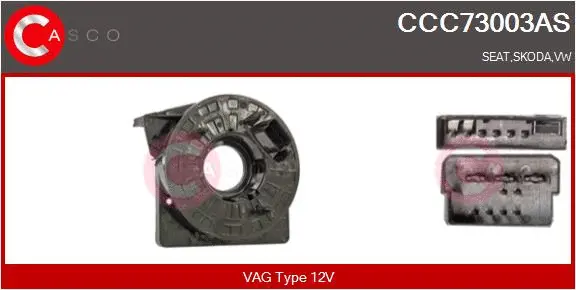 Clockspring, airbag (CCC73003AS)