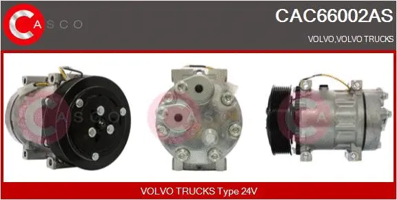 Compressor, air conditioning (CAC66002AS)