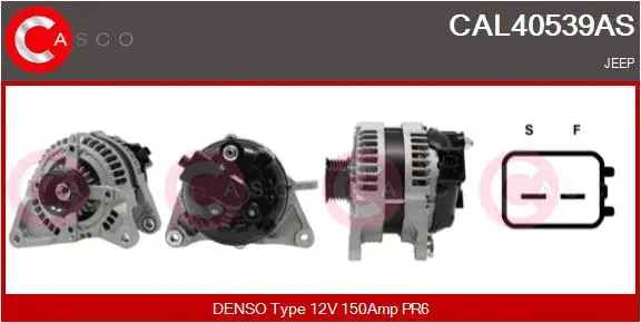 Alternator (CAL40539AS)