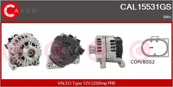 Alternator (CAL15531GS)