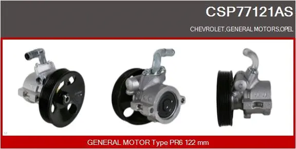 Hydraulic Pump, steering (CSP77121AS)