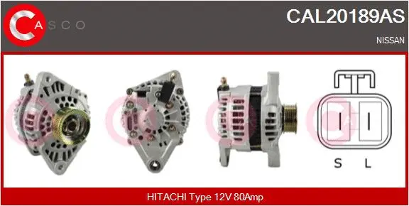 Alternator (CAL20189AS)