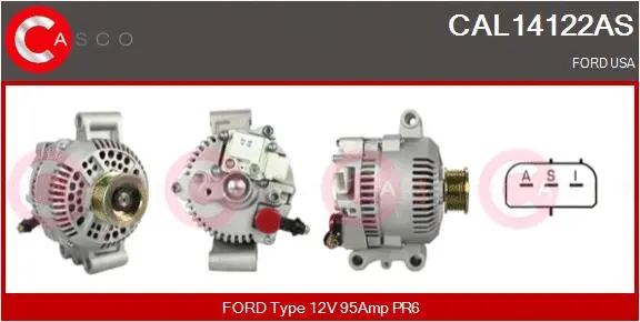 Alternator (CAL14122AS)
