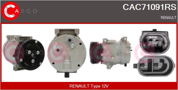 Compressor, air conditioning (CAC71091RS)
