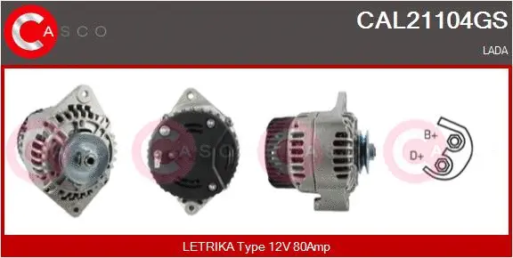 Alternator (CAL21104GS)