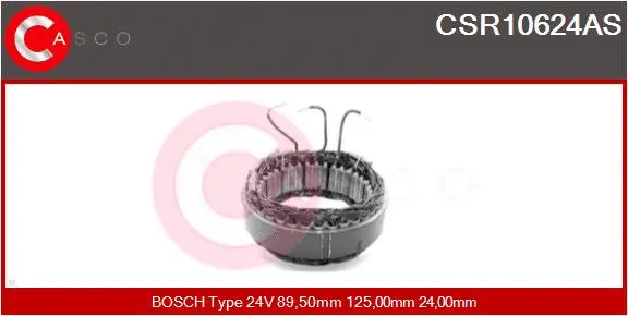 Stator, alternator (CSR10624AS)