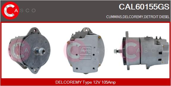 Alternator (CAL60155GS)