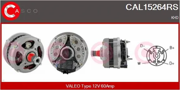 Alternator (CAL15264RS)