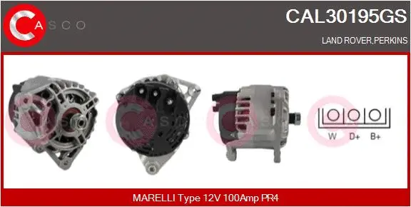 Alternator (CAL30195GS)
