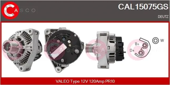 Alternator (CAL15075GS)