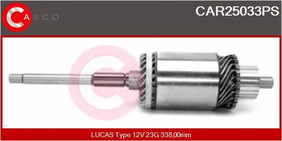 Armature, starter (CAR25033PS)