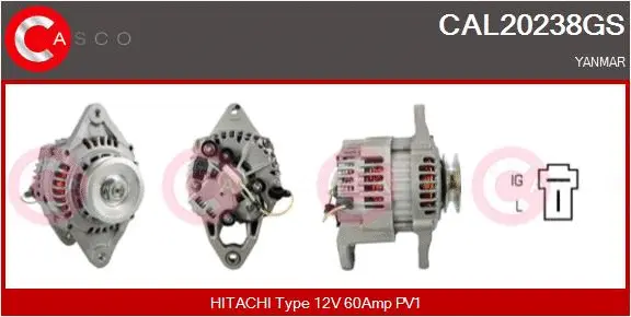 Alternator (CAL20238GS)