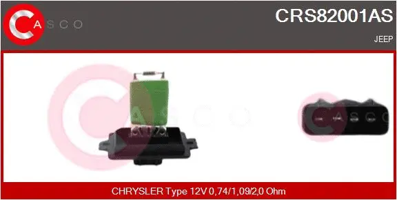 Resistor, interior blower (CRS82001AS)