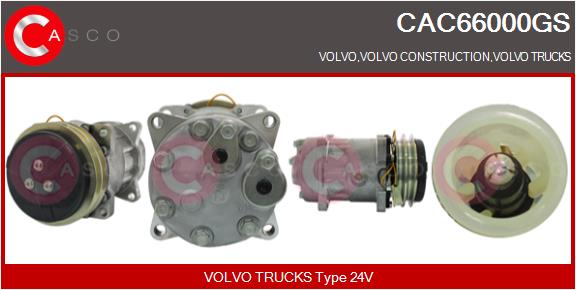 Compressor, air conditioning (CAC66000GS)