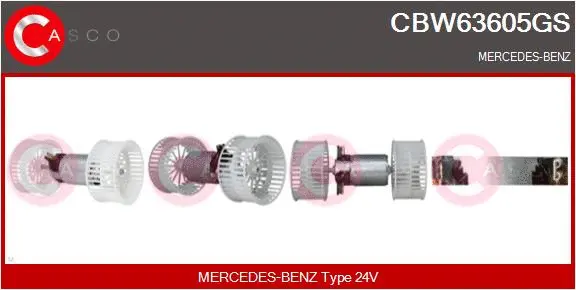 Interior Blower (CBW63605GS)