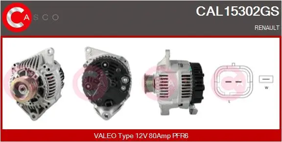 Alternator (CAL15302GS)