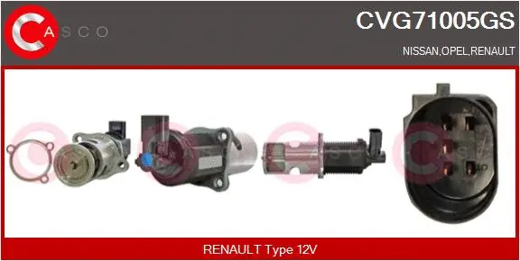 EGR Valve (CVG71005GS)