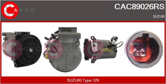 Compressor, air conditioning (CAC89026RS)