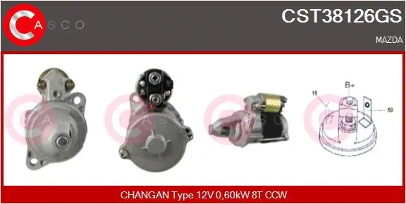 Starter (CST38126GS)