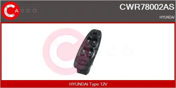 Switch, window regulator (CWR78002AS)